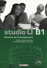Studio d B1. Unterrichtsvorbereitung - okładka podręcznika