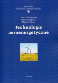Technologie aeroenergetyczne - okładka książki