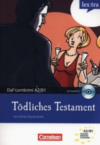 Tödliches Testament (+ CD) - okładka książki