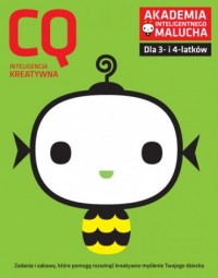 CQ inteligencja kreatywna dla 3-4 - okładka książki