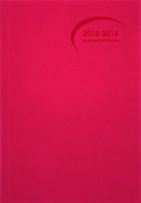 Kalendarz nauczycielski 2015-2016 - okładka książki