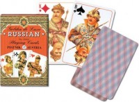 Karty do gry 1 talia. Rosyjskie - zdjęcie zabawki, gry