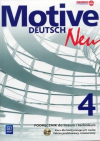 Motive Deutsch Neu 4. Podręcznik - okładka podręcznika