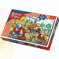 Action Time!  Na budowie (puzzle - zdjęcie zabawki, gry