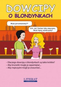 Dowcipy o blondynkach - okładka książki
