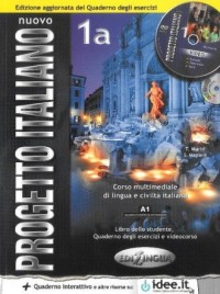 Nuovo Progetto Italiano 1A. Podręcznik - okładka podręcznika