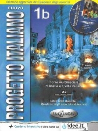 Nuovo Progetto Italiano 1B. Podręcznik - okładka podręcznika