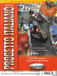 Nuovo Progetto Italiano 2B. Podręcznik - okładka podręcznika