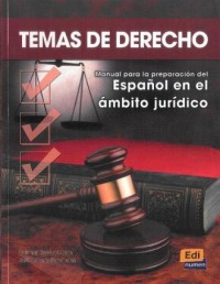 Temas de Derecho - okładka podręcznika