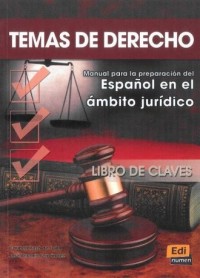 Temas de Derecho. Klucz - okładka podręcznika