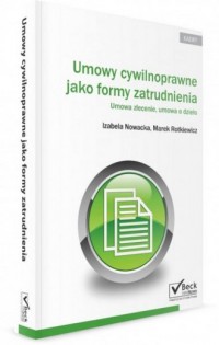 Umowy cywilnoprawne jako formy - okładka książki