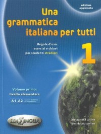 Una grammatica italiana per tutti - okładka podręcznika