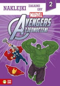 Avengers Zjednoczeni cz. 2. Naklejki, - okładka książki