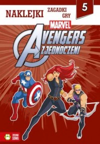 Avengers Zjednoczeni cz. 5. Naklejki, - okładka książki
