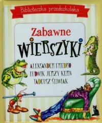 Zabawne wierszyki. Biblioteczka - okładka książki