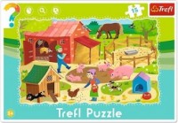 Farma (puzzle ramkowe 15-elem.) - zdjęcie zabawki, gry