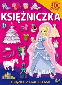 Księżniczka. Książka z naklejkami - okładka książki