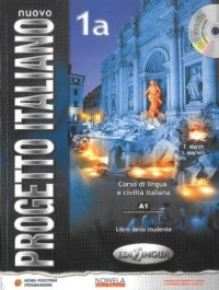 Nuovo Progetto Italiano 1A. Podręcznik - okładka podręcznika