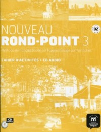 Rond Point 3. Nouveau B2. Ćwiczenia. - okładka podręcznika