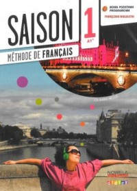 Saison 1. Podręcznik (+ CD audio) - okładka podręcznika