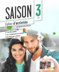 Saison 3 Ćwiczenia + CD - okładka podręcznika