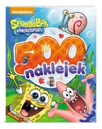 SpongeBob. 500 naklejek - okładka książki