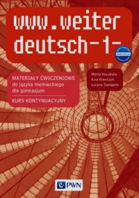 www.weiter deutsch 1. Materiały - okładka podręcznika