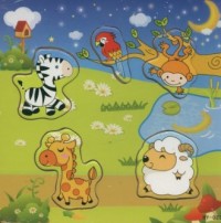 Zwierzęta 5 (puzzle drewniane) - zdjęcie zabawki, gry