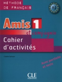 Amis et compagnie 1. Ćwiczenia - okładka podręcznika