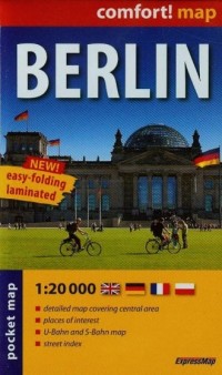 Berlin kieszonkowy plan miasta - okładka książki