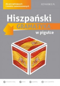 Hiszpański. Gramatyka w pigułce - okładka podręcznika