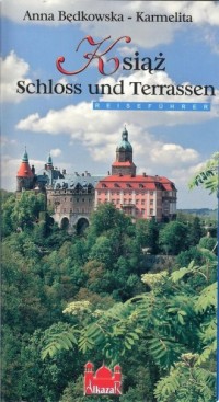 Książ zamek i tarasy (wersja niem.) - okładka książki