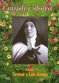 Myśli i słowa - św. Teresa z Los - okładka książki
