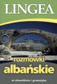Rozmówki albańskie ze słownikiem - okładka podręcznika