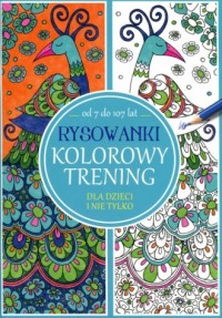 Rysowanki. Kolorowy trening od - okładka książki