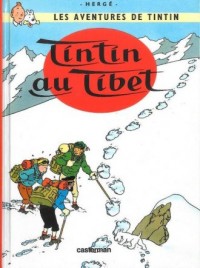 Tintin au Tibet - okładka książki