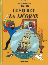 Tintin. Le Secret de la licorne - okładka książki