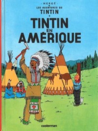 Tintin.Tintin en Amérique - okładka książki