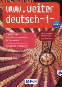www. weiter deutsch 1. Język niemiecki. - okładka podręcznika
