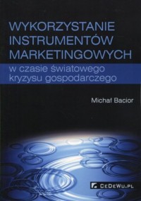 Wykorzystywanie instrumentów marketingowych - okładka książki