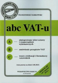 ABC VAT-u - okładka książki