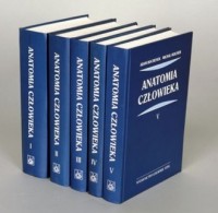 Anatomia człowieka Tom 1-5. KOMPLET - okładka książki