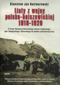 Listy z wojny polsko-bolszewickiej - okładka książki
