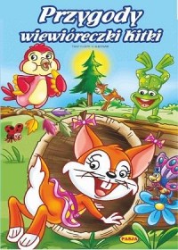 Przygody wiewióreczki Kitki - okładka książki