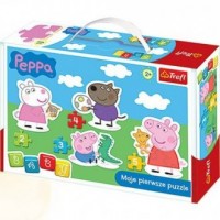Świnka Peppa (baby puzzle) - zdjęcie zabawki, gry
