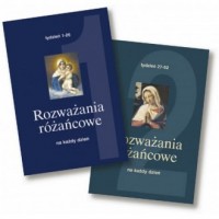 Rozważania różańcowe na każdy dzień. - okładka książki