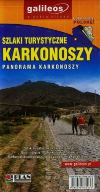 Szlaki turystyczne Karkonoszy. - okładka książki