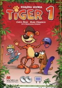 Tiger 1. Książka ucznia (+ 2CD) - okładka podręcznika