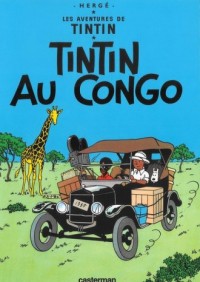 Tintin au Congo - okładka książki