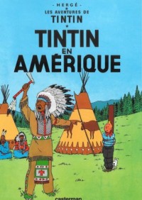 Tintin en Amerique - okładka książki